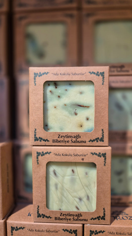 Zeytinyağlı Biberiye Sabunu