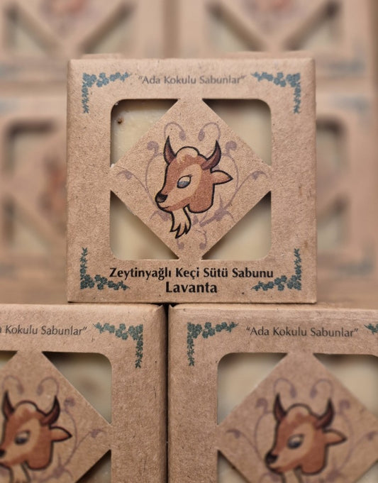 Zeytinyağlı Keçi Sütü Sabunu-Lavantalı